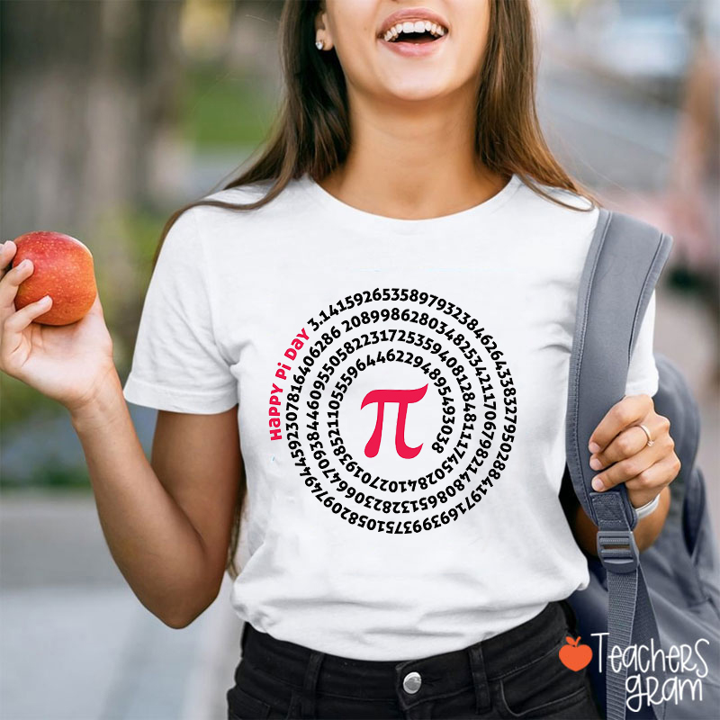 Happy Pi Day Teacher T-Shirt