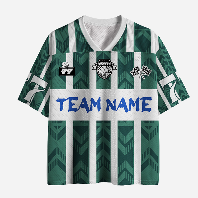 Personalized Team Name Stars Teacher Mesh Jersey