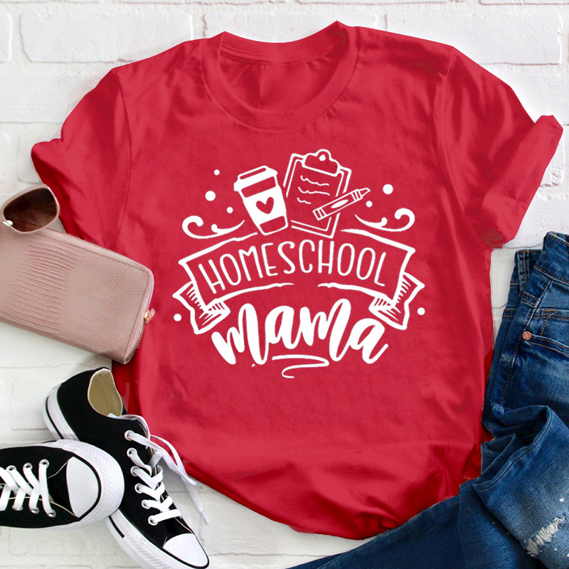It's Me I'm Homeschool Mama Teacher T-Shirt