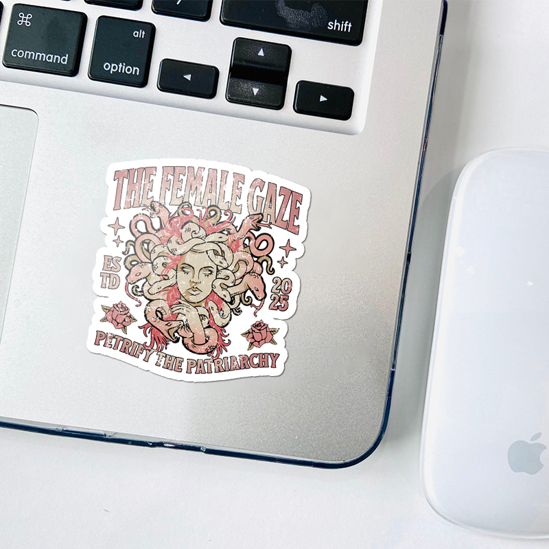 Personalized The Female Gaze Teacher Stickers