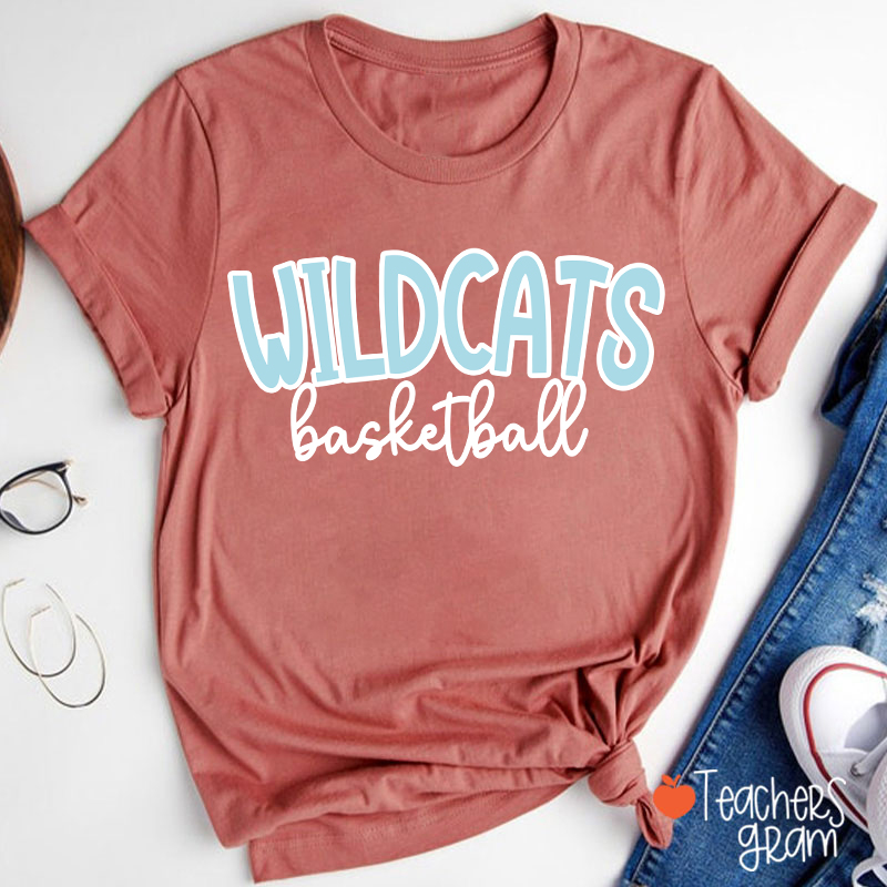 Personalized Mascot And Sport School Spirit Teacher T-Shirt