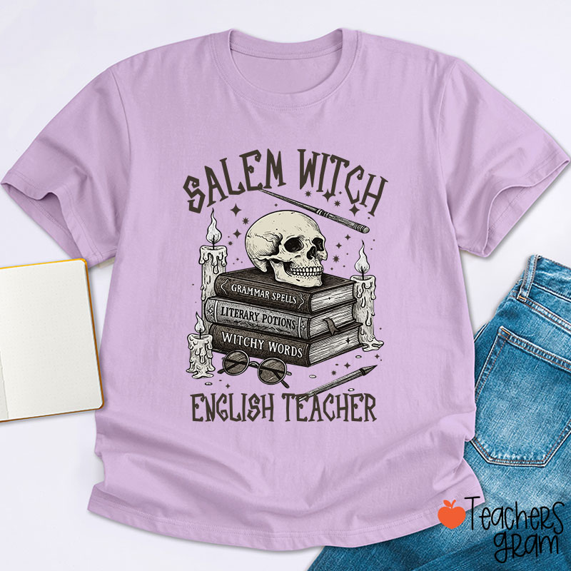 Salem Witch English Teacher Teacher T-Shirt