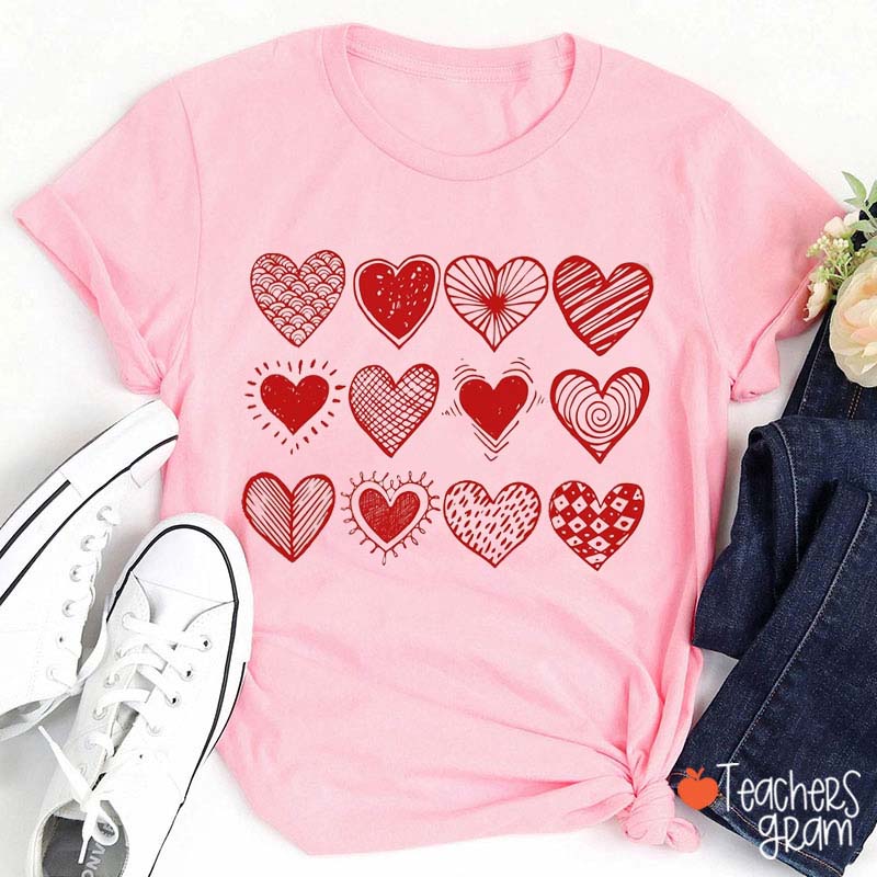 Feel The Love Teacher T-Shirt