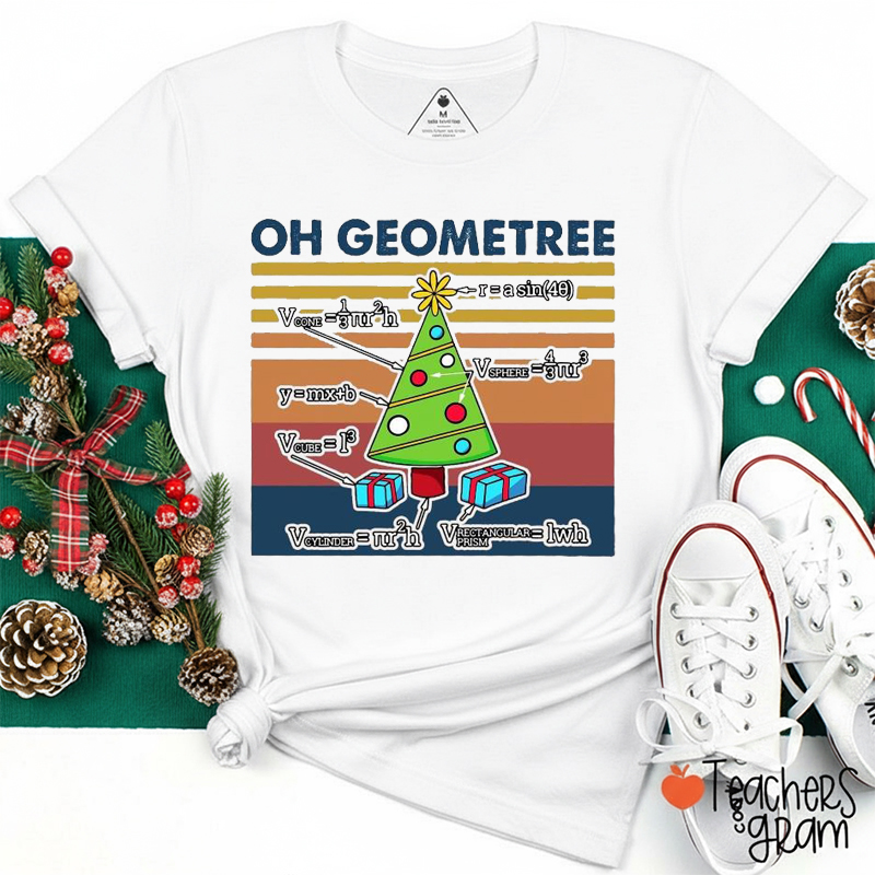 Oh Geometree Science Teacher T-Shirt