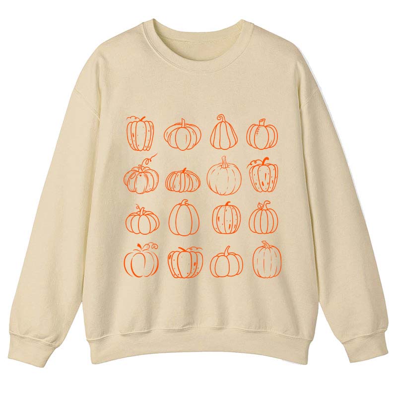 Pumpkins We Are All Different Teacher Sweatshirt