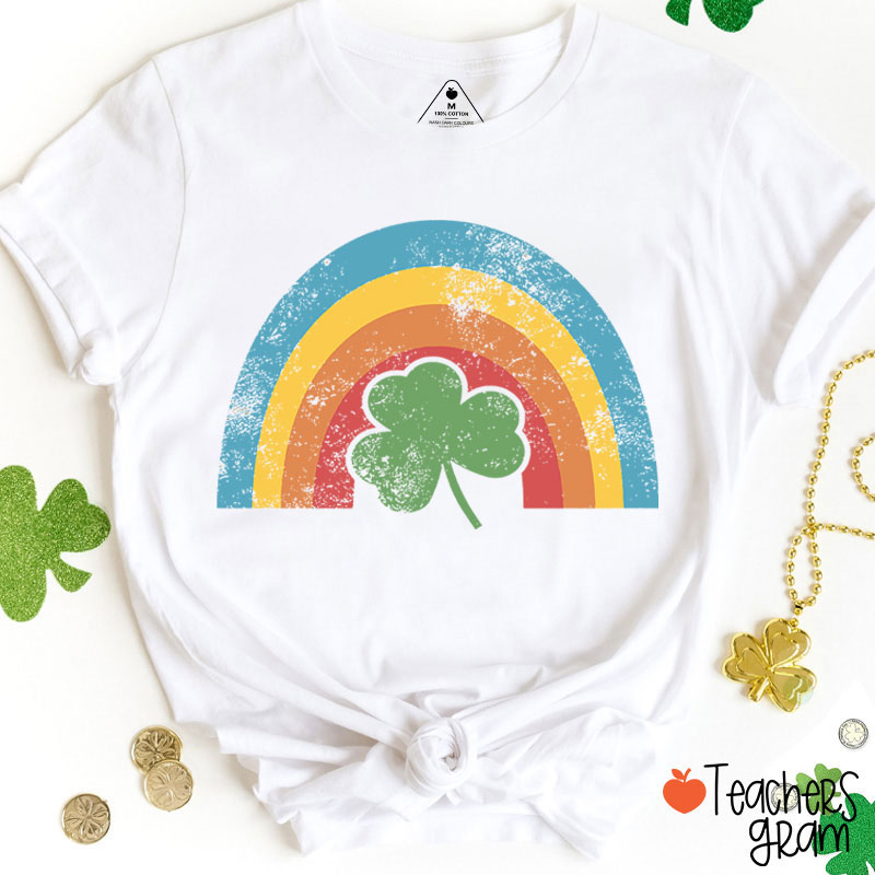 Lucky St Patricks Day Teacher T-Shirt