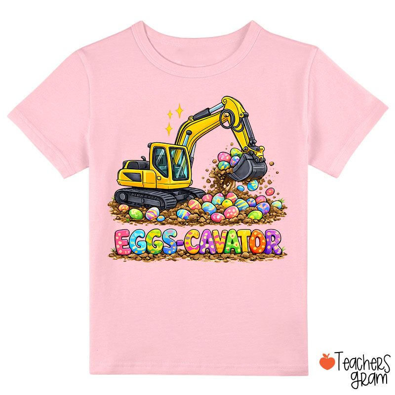 Eggs-Cavator Excavator Easter Class T-Shirt