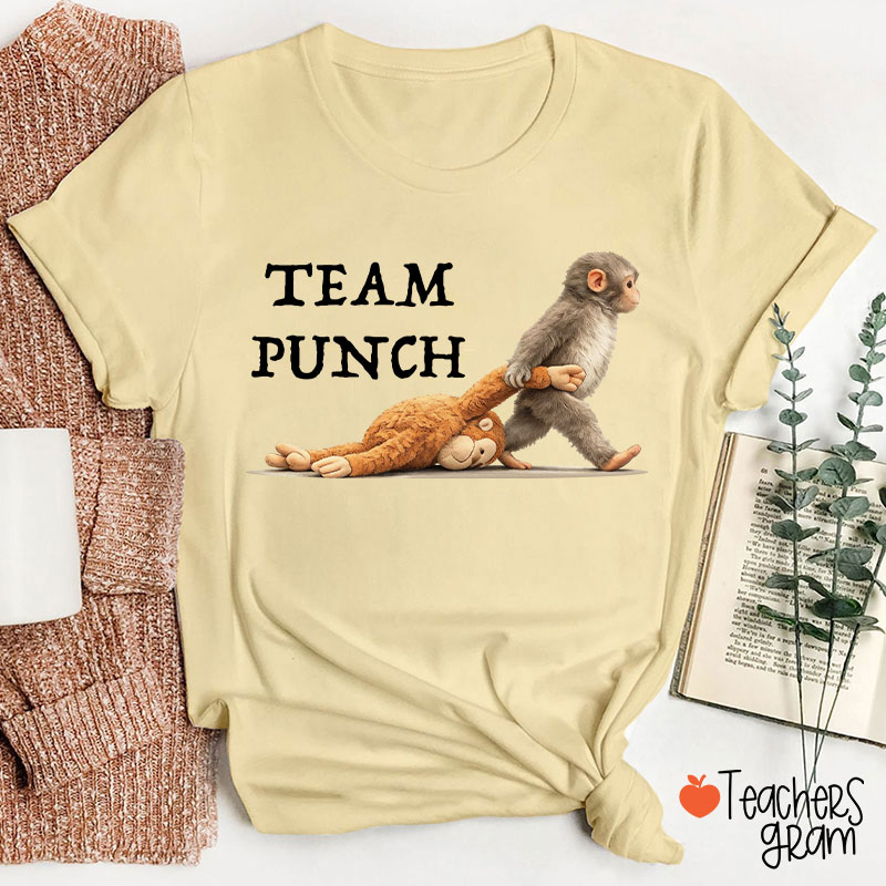 Team Punch Comfort Colors Teacher T-Shirt