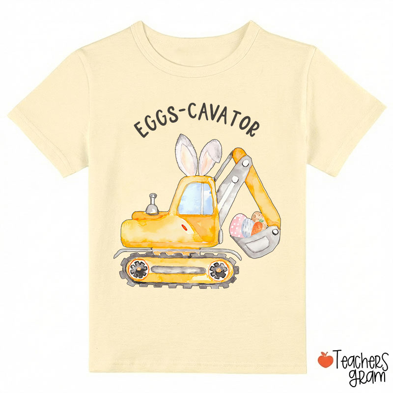 Eggs-Cavator Funny Easter Class T-Shirt