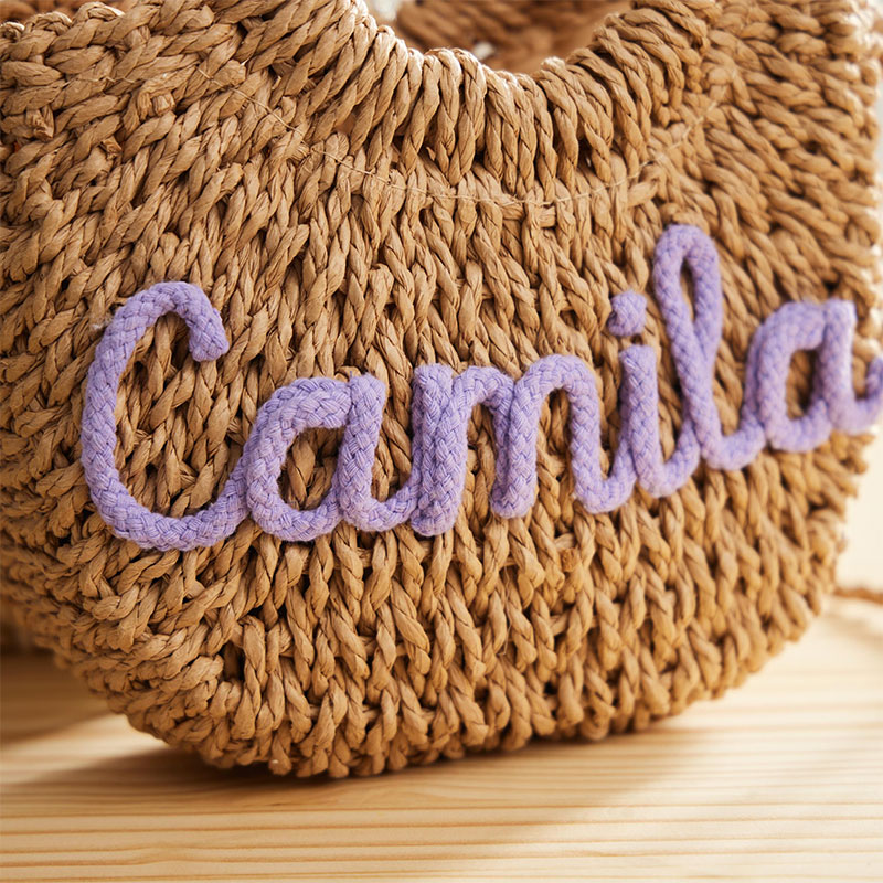 Personalized Bohemian Style Straw HandBag