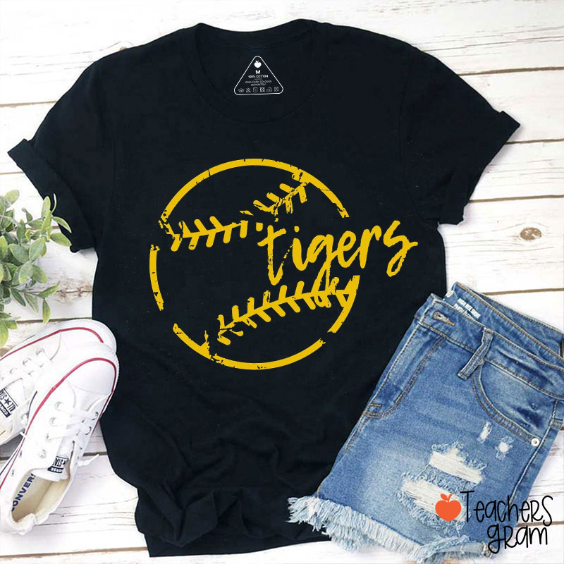 Personalized Mascot And Sport Game Day Teacher T-Shirt