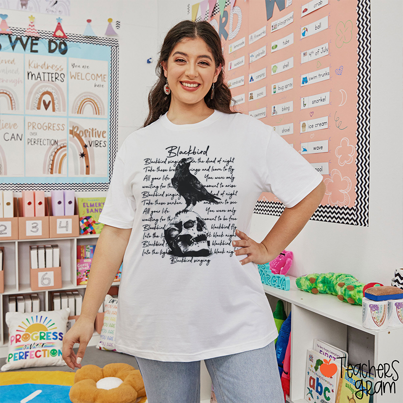 Blackbird Teacher T-Shirt