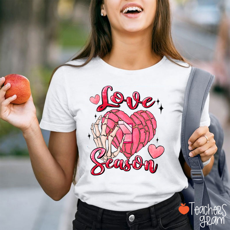 Love Season Spanish Teacher T-Shirt