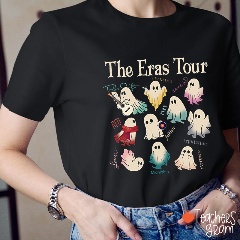 The Eras Tour Ghost Music Teacher T-Shirt