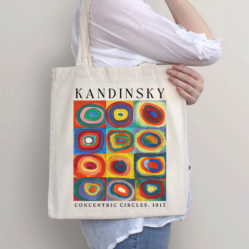 Colorful Circles Tote Bag
