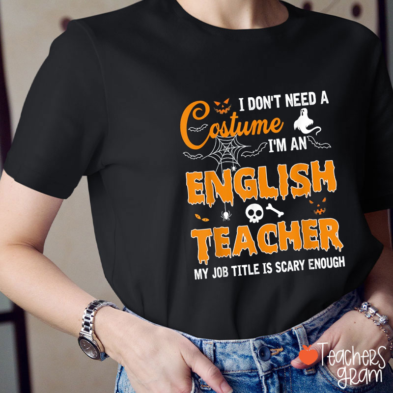 Personalized I'm An English Teacher T-Shirt