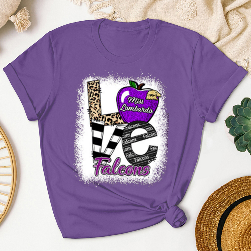 Personalized I Will Always Love Our Team Teacher T-Shirt