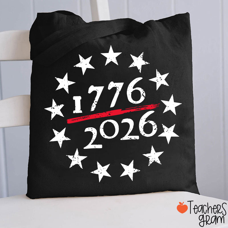 USA 250th Anniversary Teacher Tote Bag