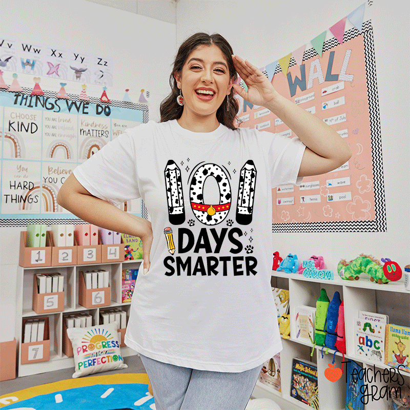 100 Days Smarter Teacher T-Shirt