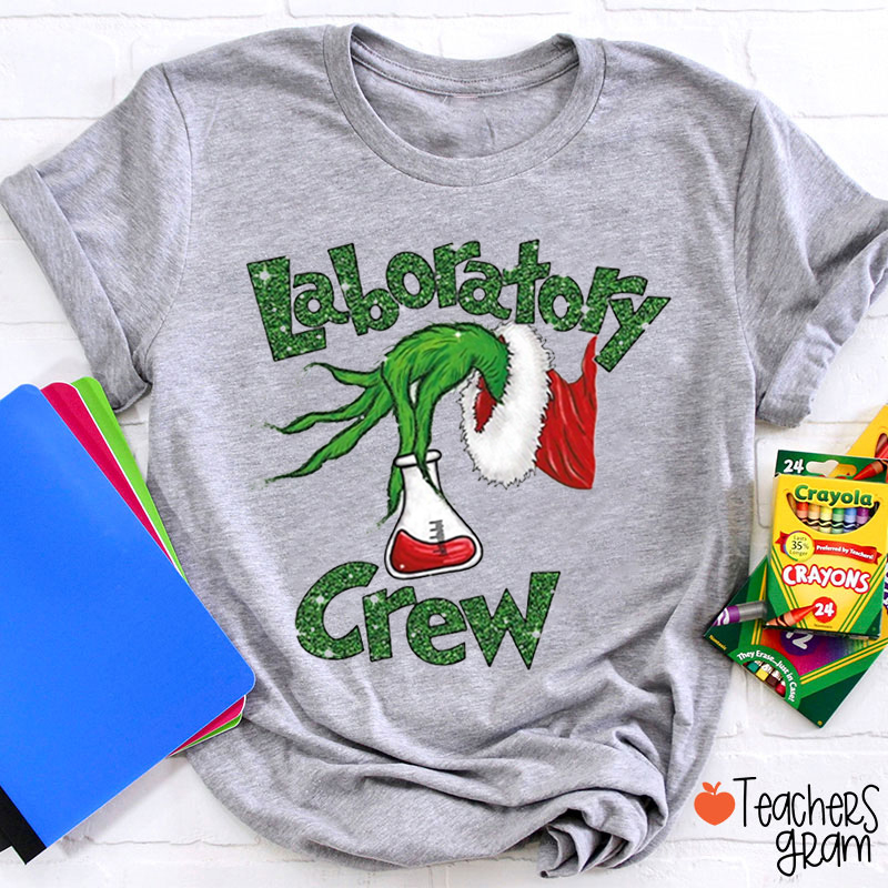 Laboratory Crew Christmas Teacher T-Shirt