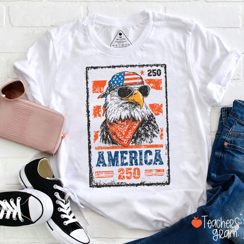 America Eagle America 250 Teacher T-Shirt