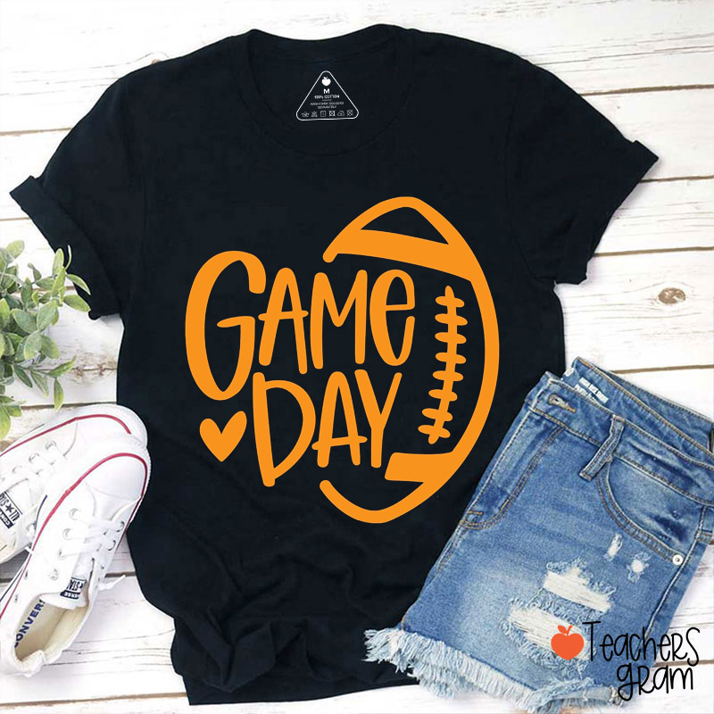 Personalized Sport Game Day Teacher T-Shirt