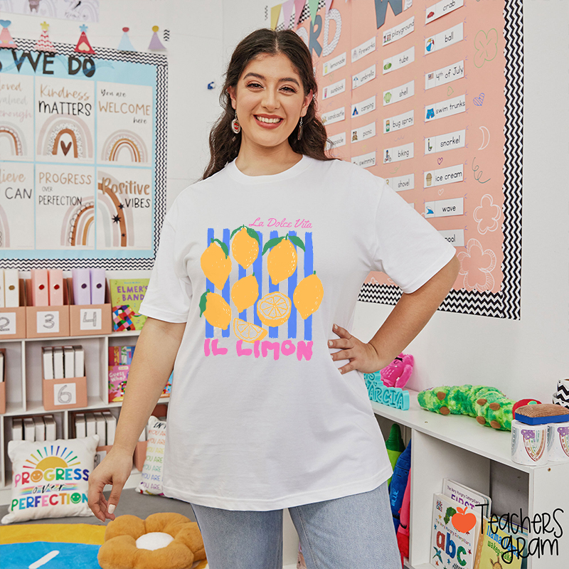 La Dolce Vita Il Limon Teacher T-Shirt