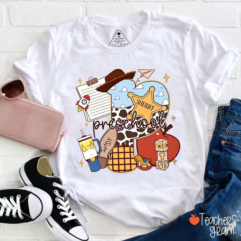 Personalized Grade Funny Howdy Teacher T-Shirt