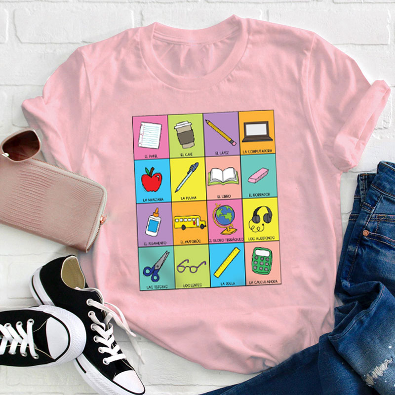 Teacher Loteria Teacher T-Shirt