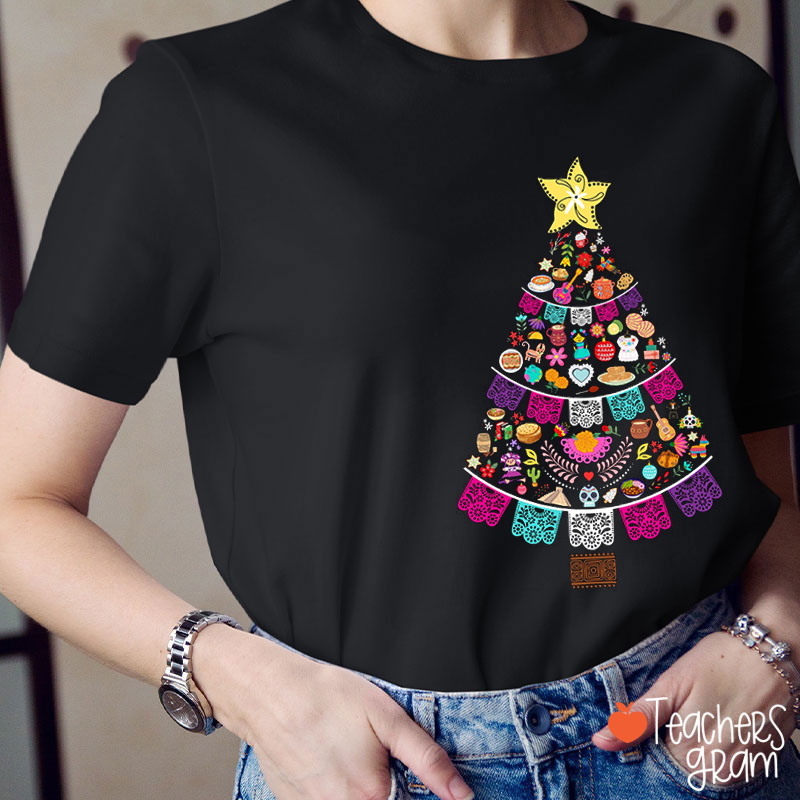 Arbol Navideño Spanish Teacher T-Shirt