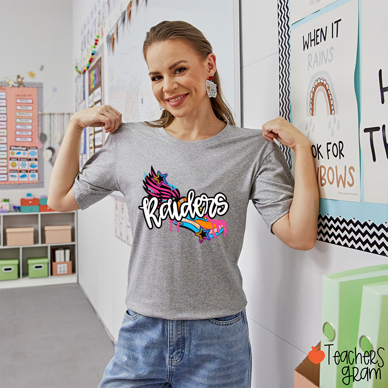 Personalized Mascot And Sport Ice Cream Drip Teacher T-Shirt
