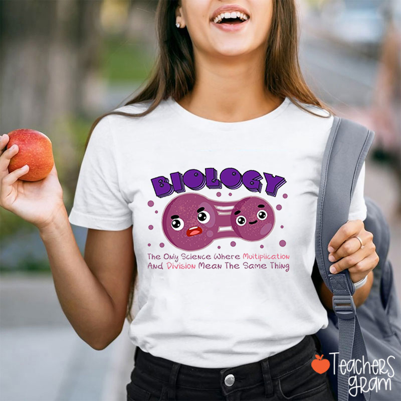 Cell Multiplication Division Teacher T-Shirt