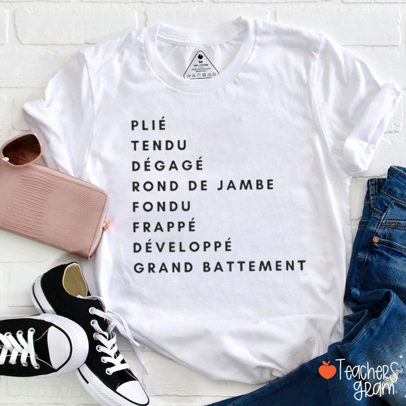 Ballet Barre Teacher T-Shirt