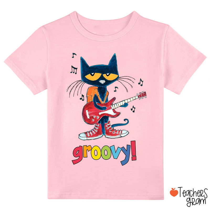 Blue Cat Groovy Class T-Shirt