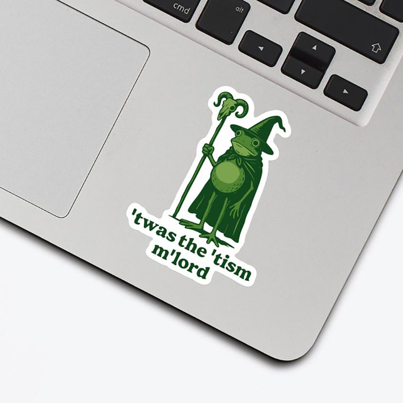 'Twas The 'Tism M'lord Teacher Stickers