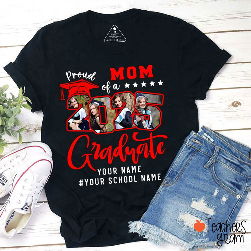 Personalized Proud Family Graduate Teacher T-Shirt