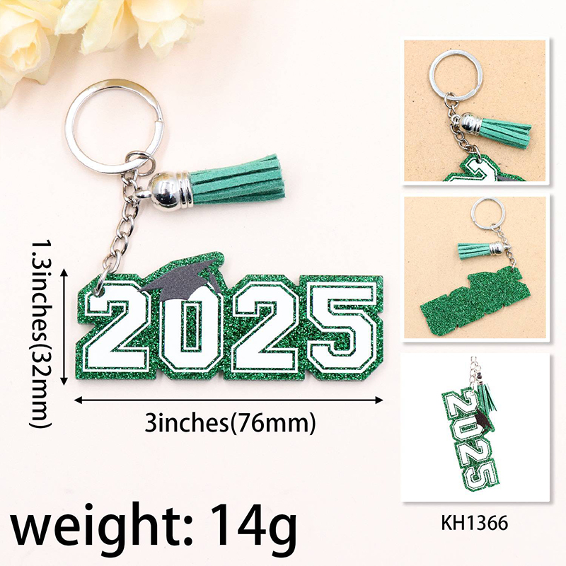 Behind You All Your Memories Teacher Keychain