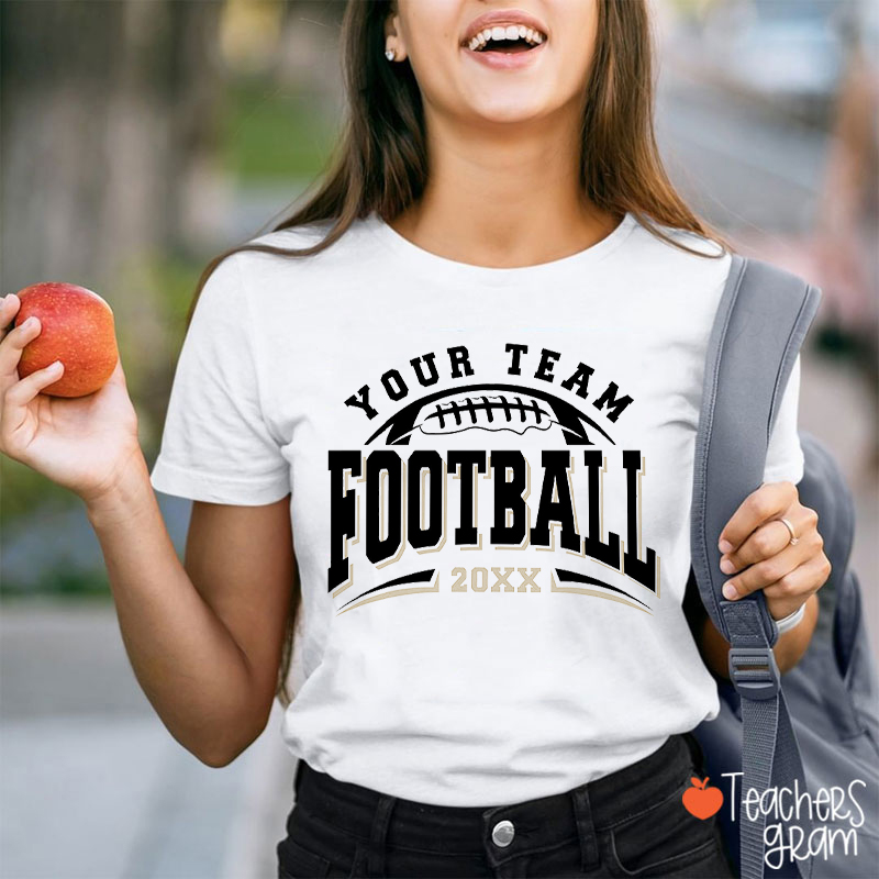Personalized Mascot And Sport Pride Teacher T-Shirt