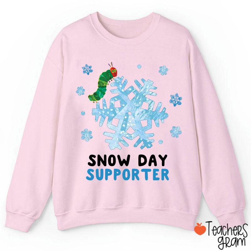 Snow Day Supporter Teacher Sweatshirt