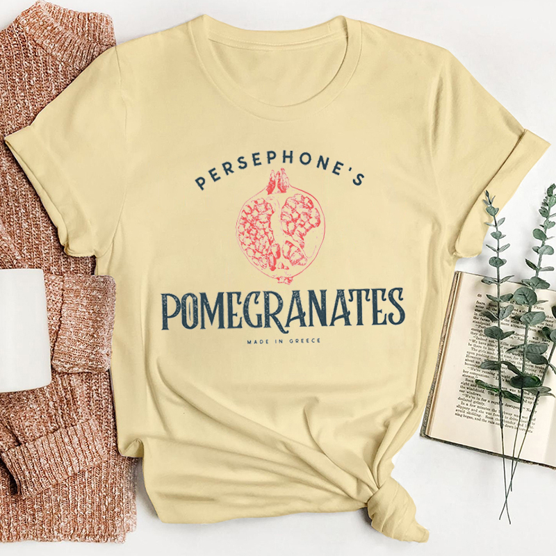 Persephone's Pomegranates Teacher T-Shirt