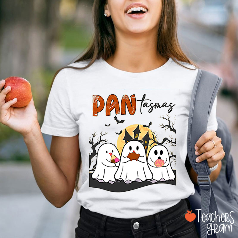 Pantasmas Halloween Spanish Teacher T-Shirt