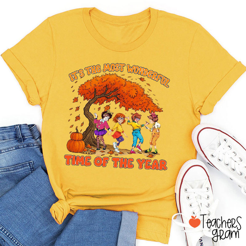 It's The Most Wonderful Time Of The Year Teacher T-Shirt