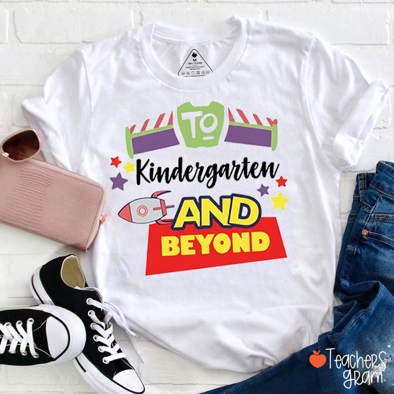 Personalized Grade Rocket Star Quote Teacher T-Shirt