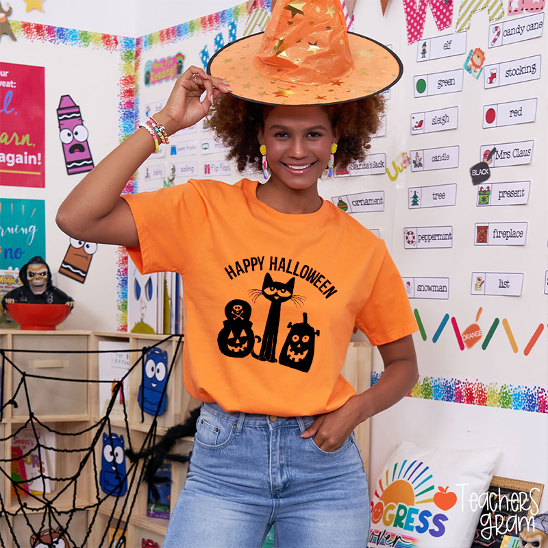 Happy Halloween Teacher T-Shirt