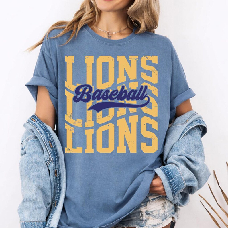Personalized Mascot And Sport Distressed Game Day Teacher T-Shirt
