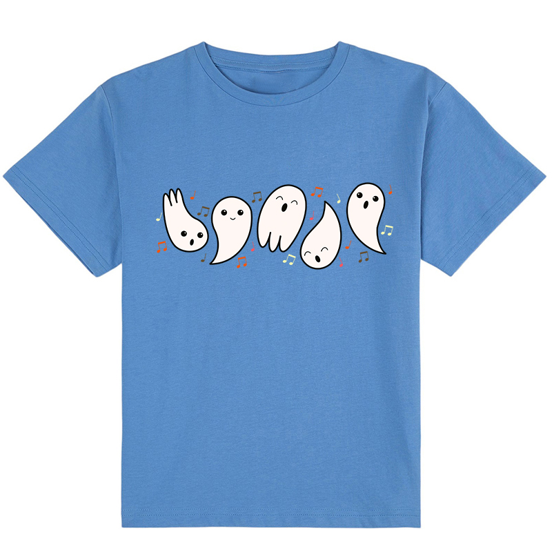 Halloween Ghosts Love To Sing Class T-Shirt