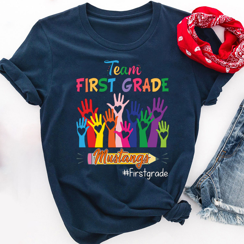 Personalized We Are All Part Of The Collective Teacher T-Shirt