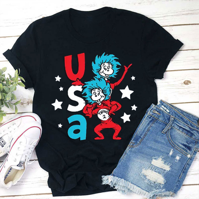 USA Things Teacher T-Shirt
