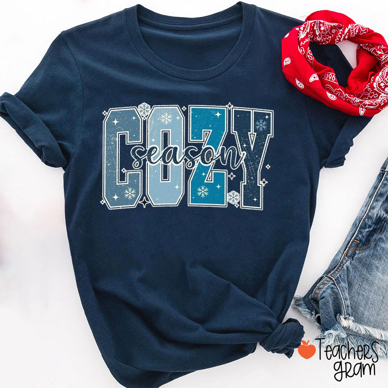 Cozy Season Teacher T-Shirt
