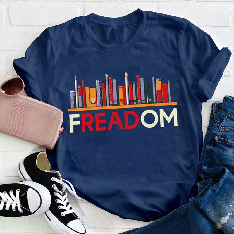 Read Freadom Teacher T-Shirt